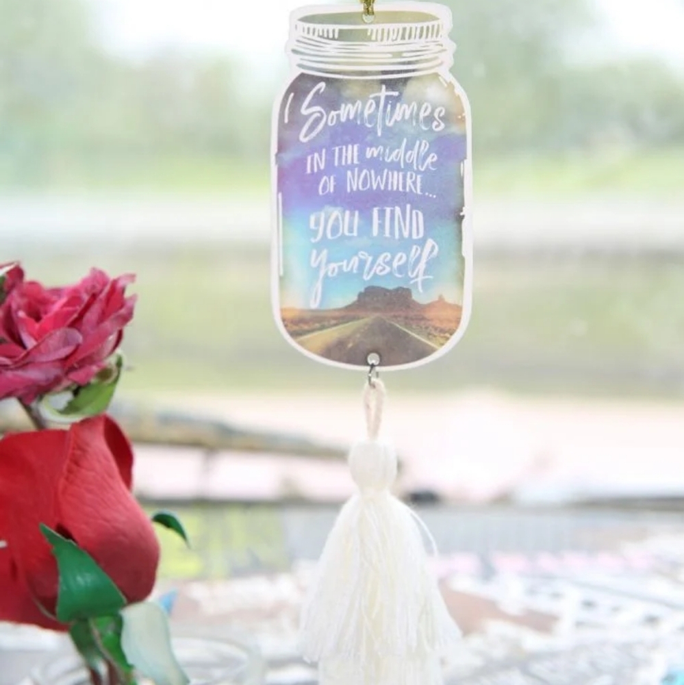 Junk Gypsy Sometimes In The Middle Of Nowhere, You Find Yourself Air Freshener